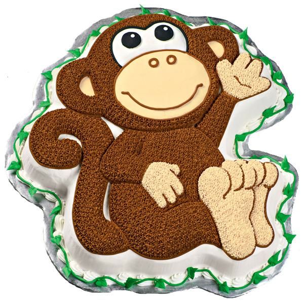Monkey Designed cake