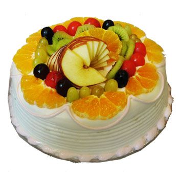 Mixed Fruit cream cake