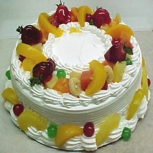 Dry fruit with cream cake