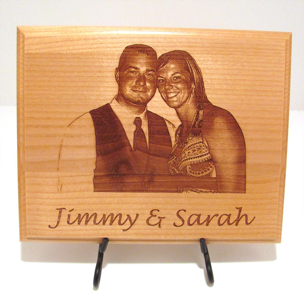 Wooden Engraved Personalized Frame