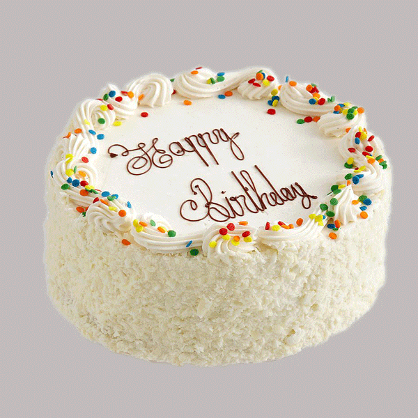 White forest Birthday cake