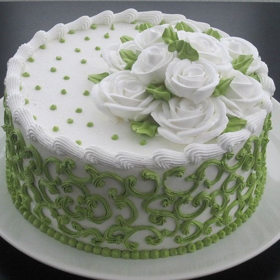 Irresistible white cake
