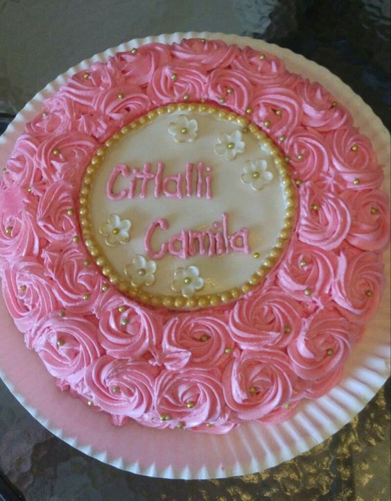 Gorgeous pink Cake