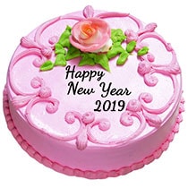 Adorable New Year Cake