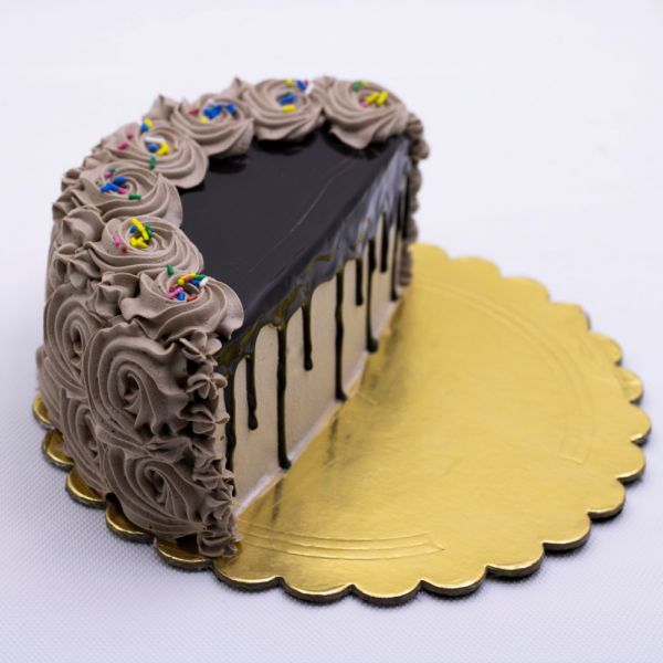 Half birthday chocolate cake