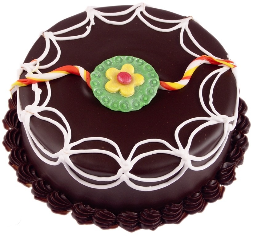Chocolate rakhi cake