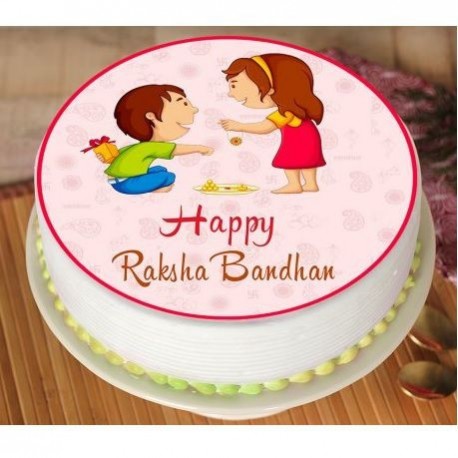 Rakhi Photo cake